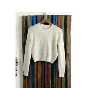 So Women Size XS Crew Drop Shoulder Sweater
